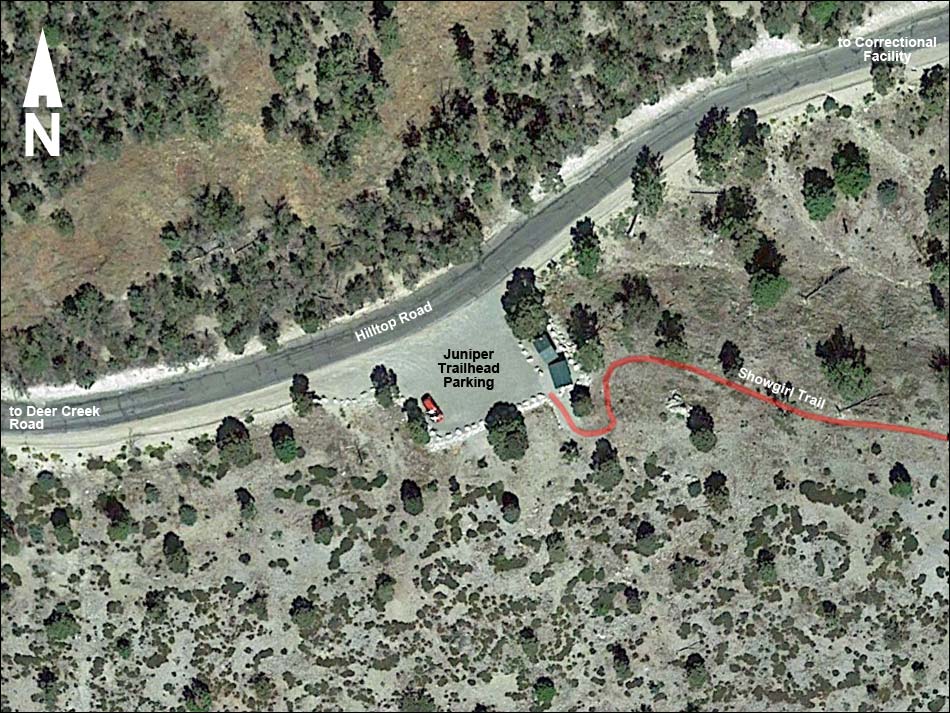 Juniper Trailhead Map